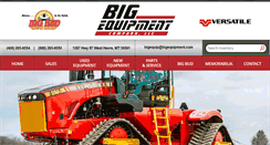 Desktop Screenshot of bigequipment.com